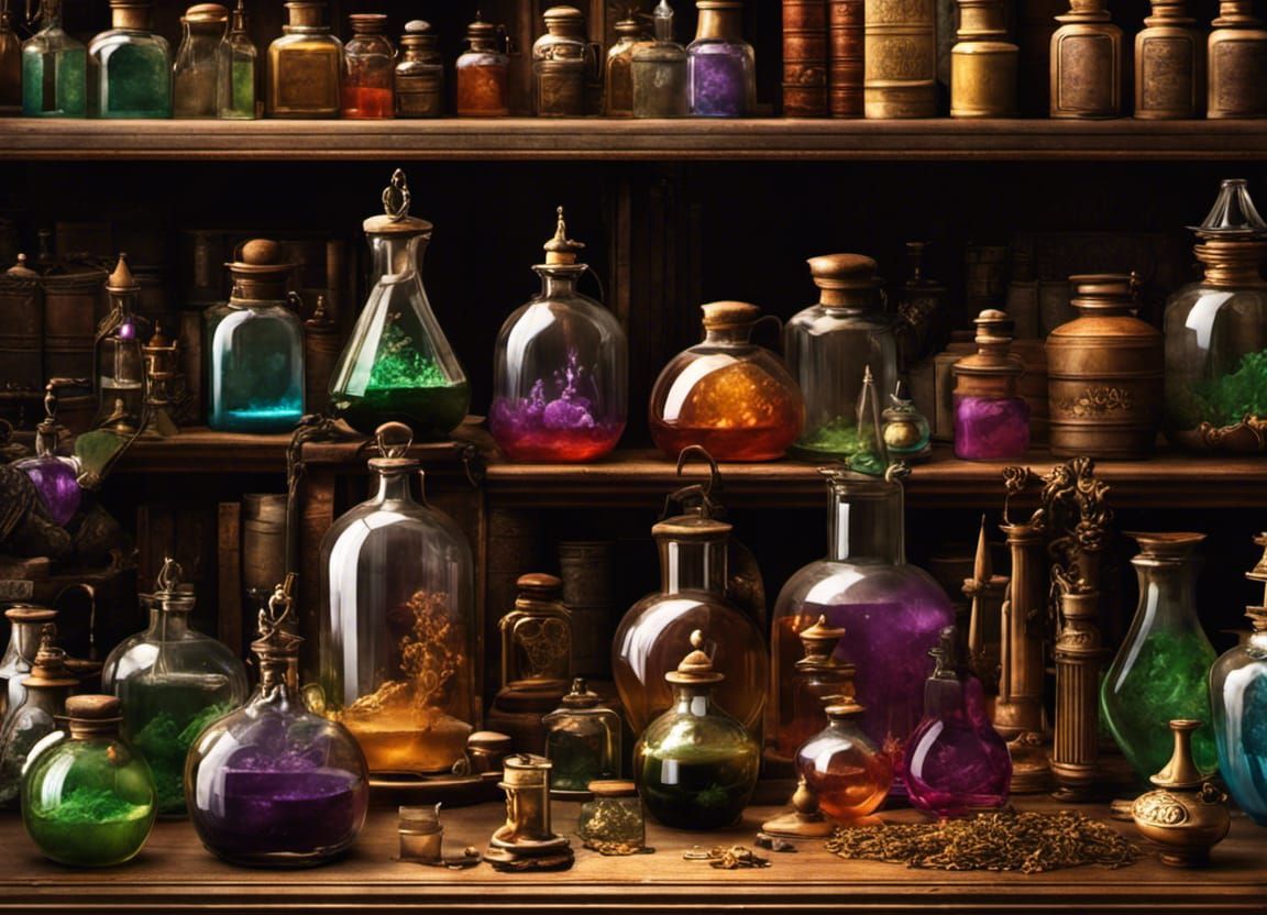Victorian Alchemy Kit: Dreamy Fairycore Concept Art