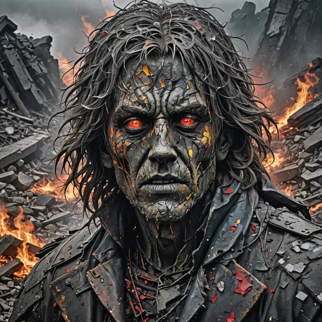 Shattered Soul in Vibrant Colors