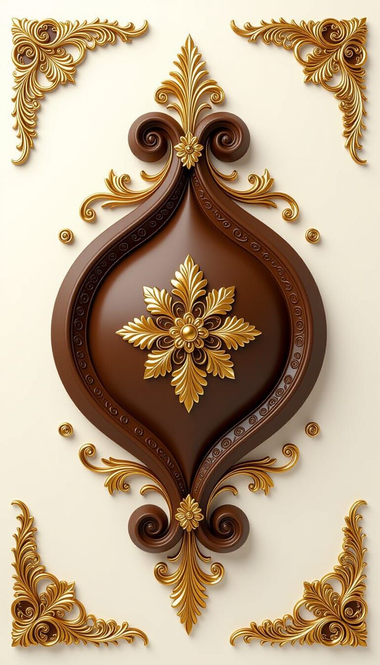 Rococo Chocolate Masterpieces in 3D