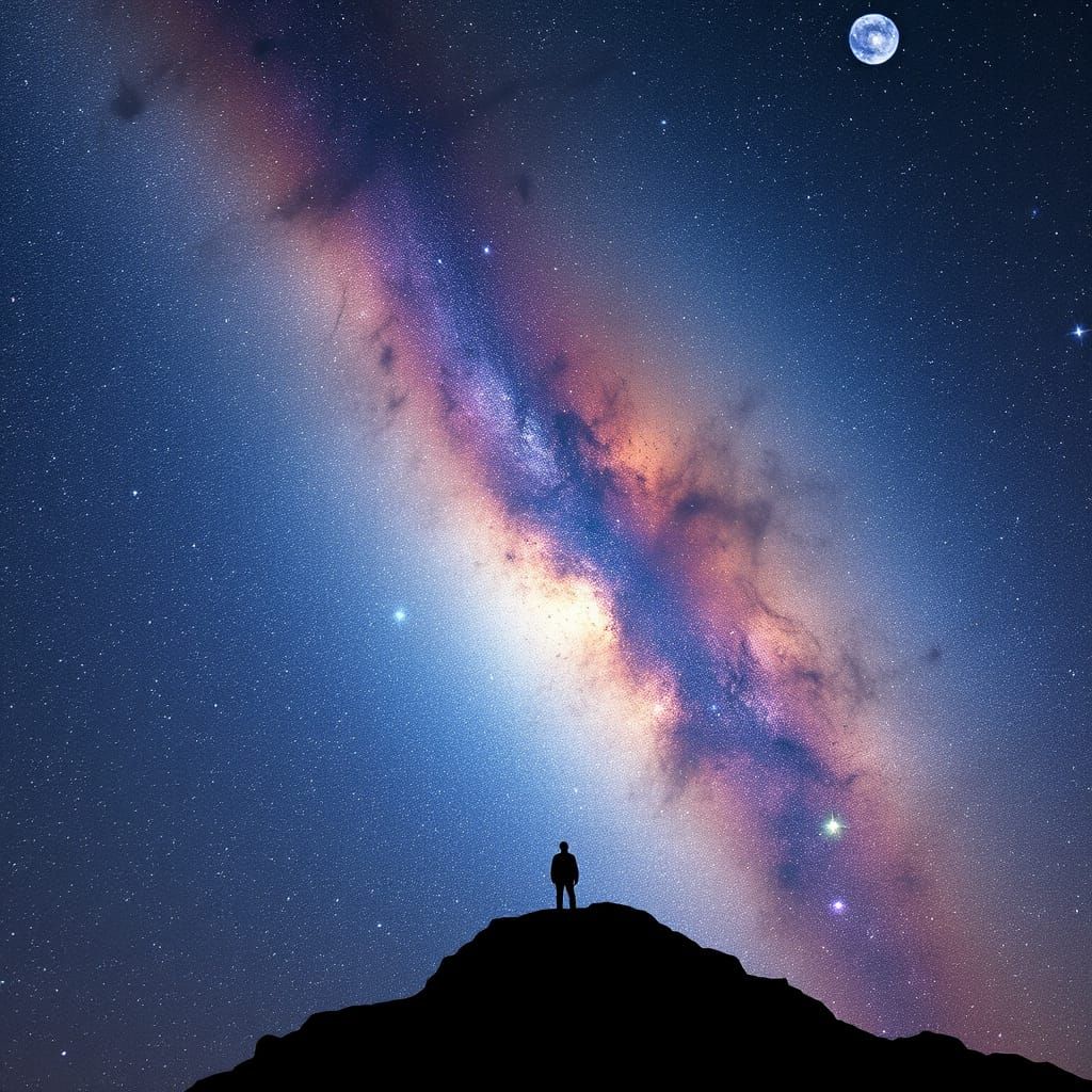 Cosmic Universe Scene