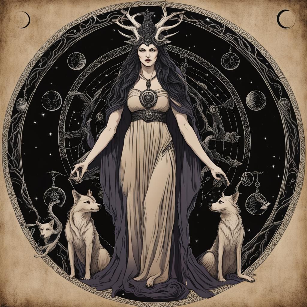 Goddess Hecate: Evocation of Classical Divinity