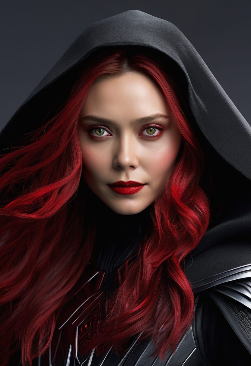 Elizabeth Olsen as the Evil Sith Empress Selene Shadowwalker