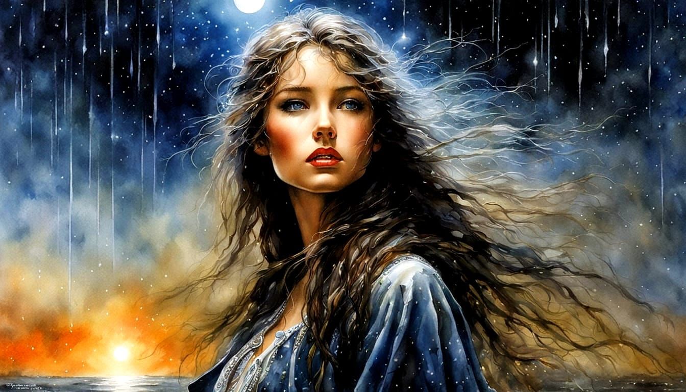 ...Here comes the rain again...