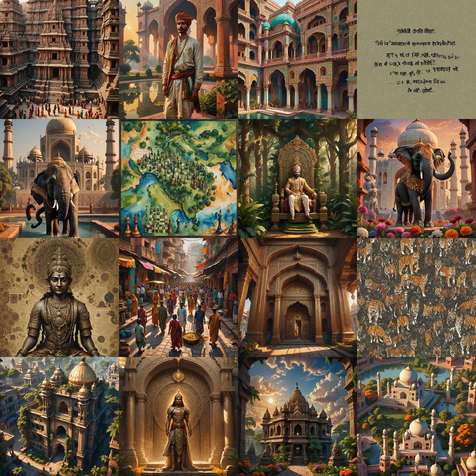 Interesting Facts About India: Detailed Matte Painting