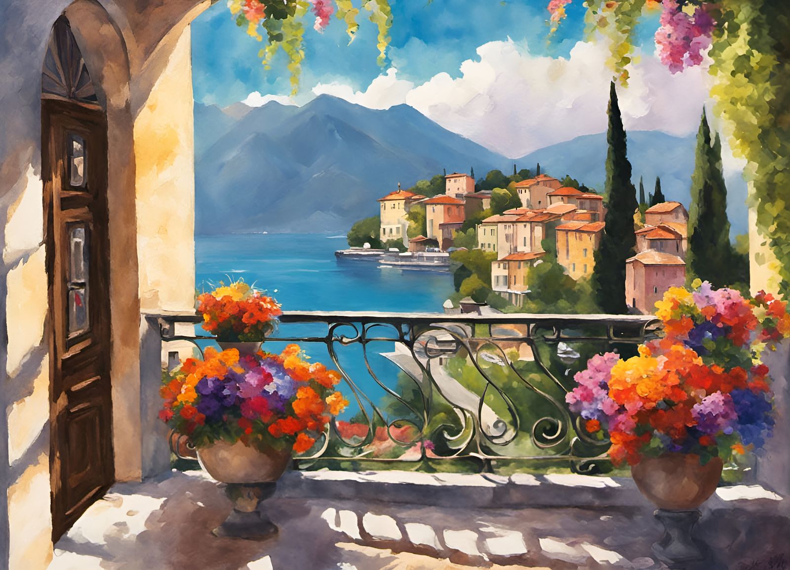 Italy Bellagio, Lake Como