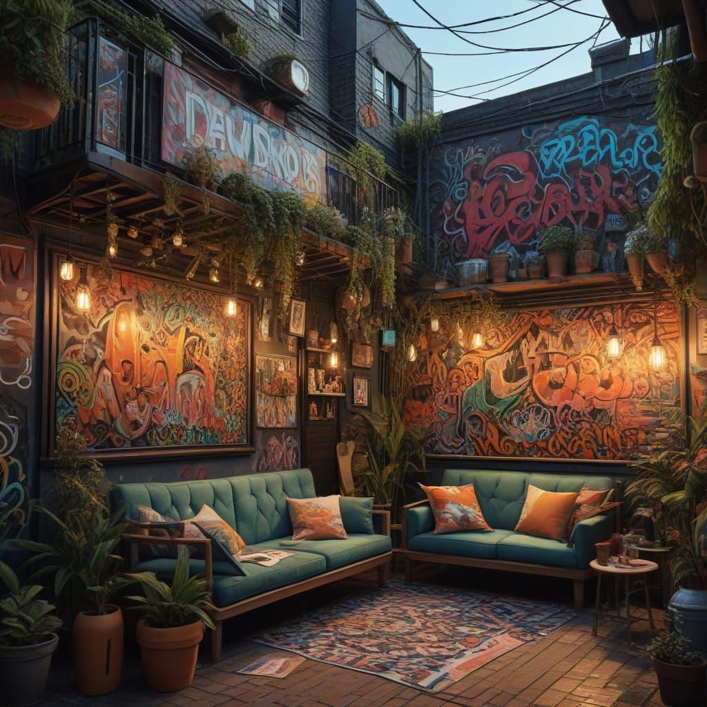 3D Avatar Design, a cozy corner, rural style, green aesthetic, Unity 3D, Behance HD, blend shape rigging, cartoon render...