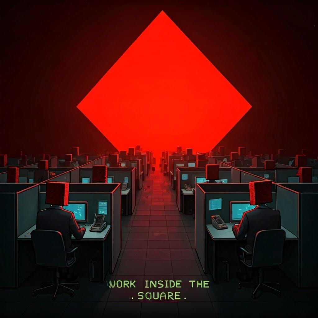 Work inside the square