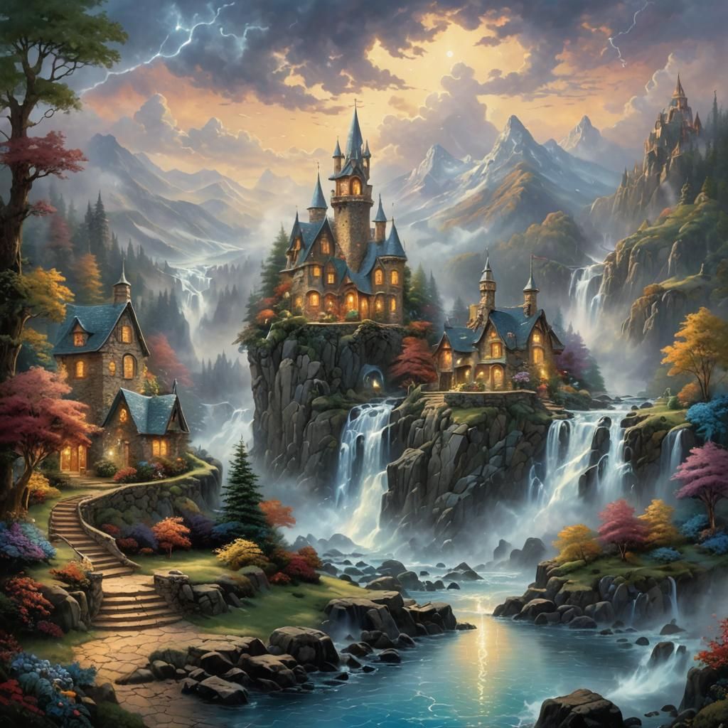 Ethereal Hematoid Quartz in Fantasy Mist