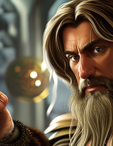 Portrait of a wizard