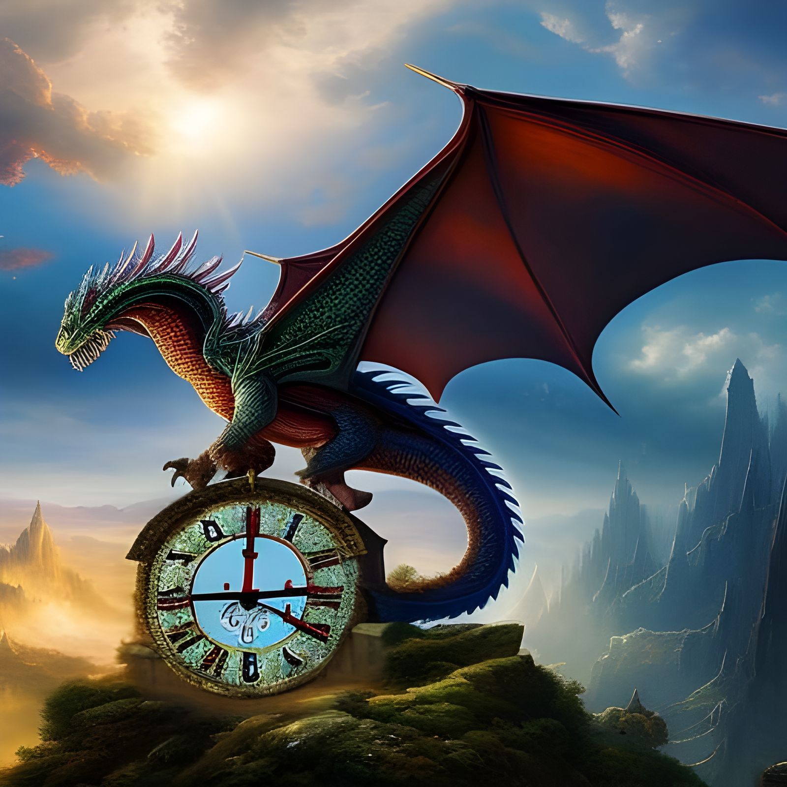 Dragon Clock