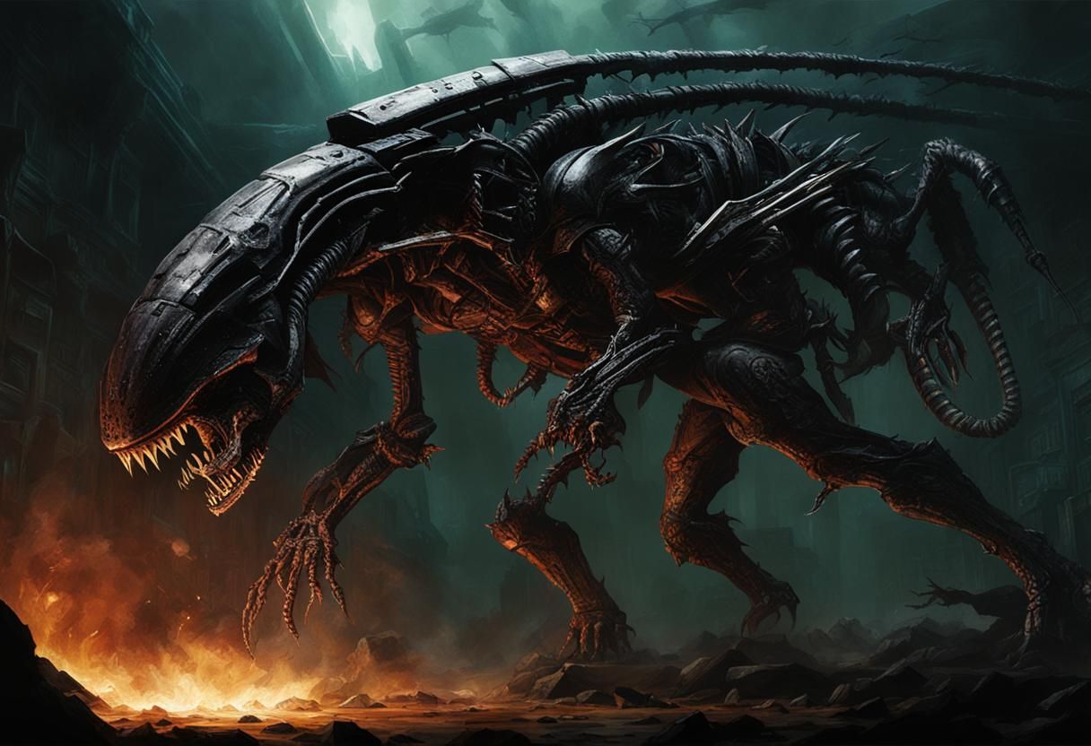 xenomorphic hellspawn carnifex bioweaponry
