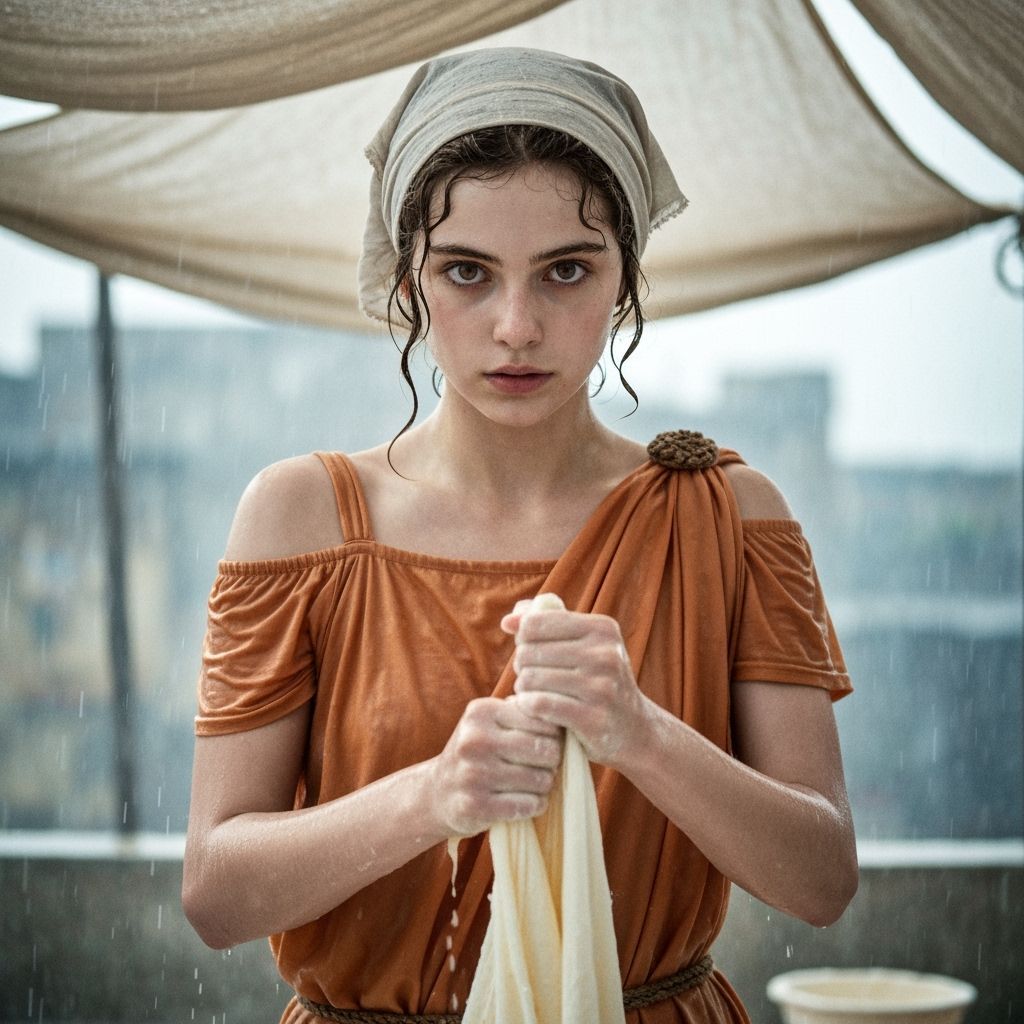 Young Baker Kneading Dough in Dharavi Slum
