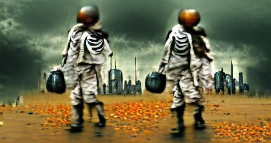 Ominous Dystopian Post-Apocalyptic Horror