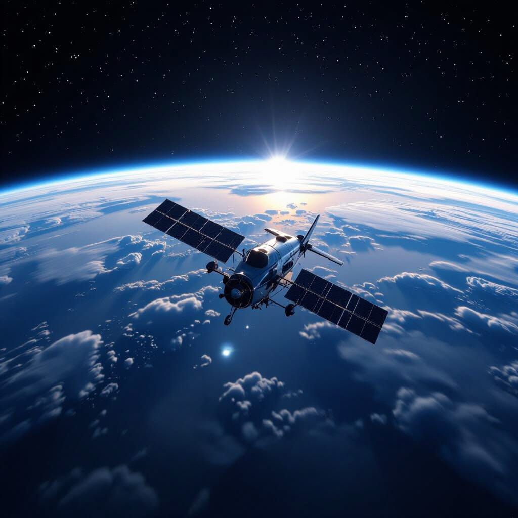 Astonishing Earth from Orbit: Cinematic Space View