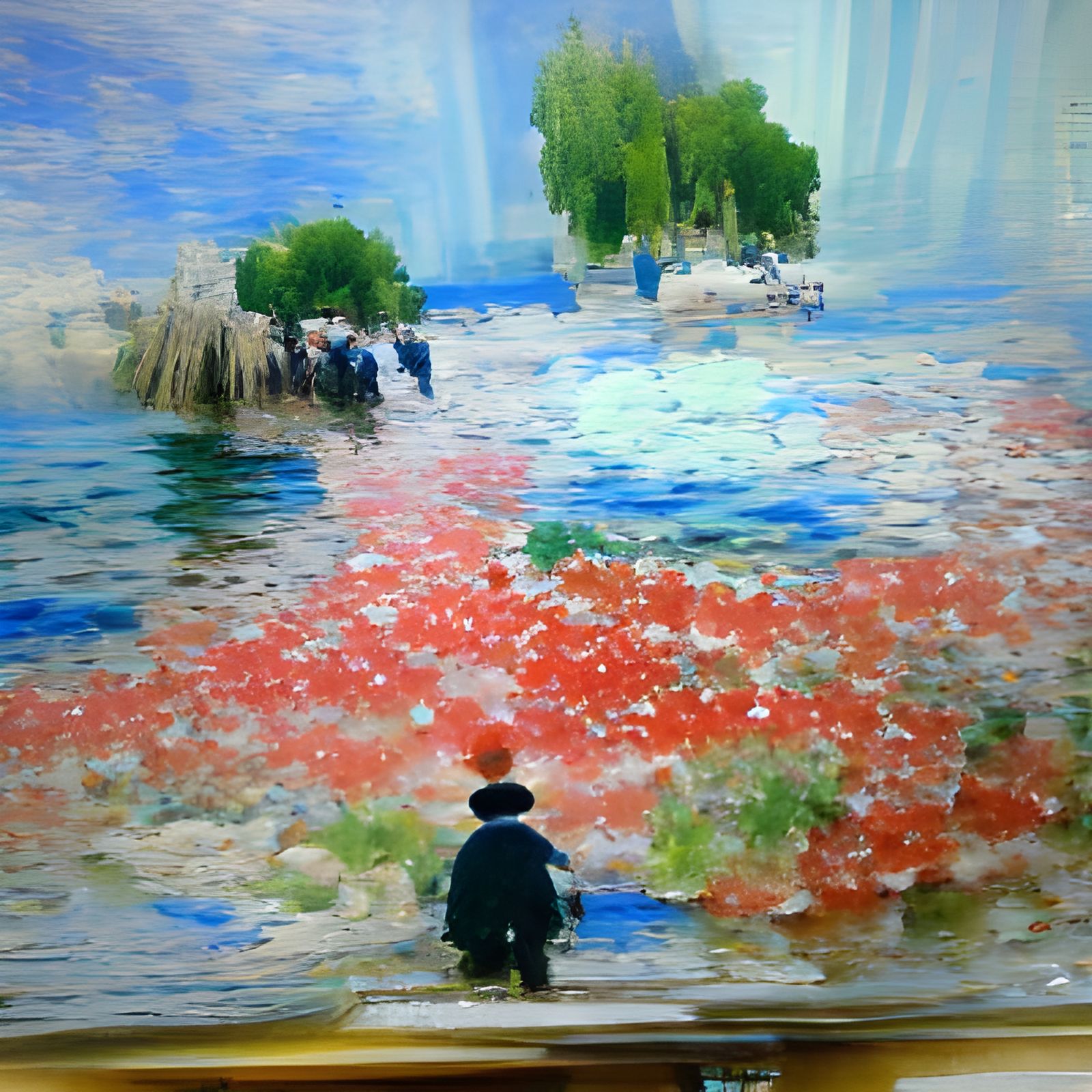 AI Generated Impressionism Style Image