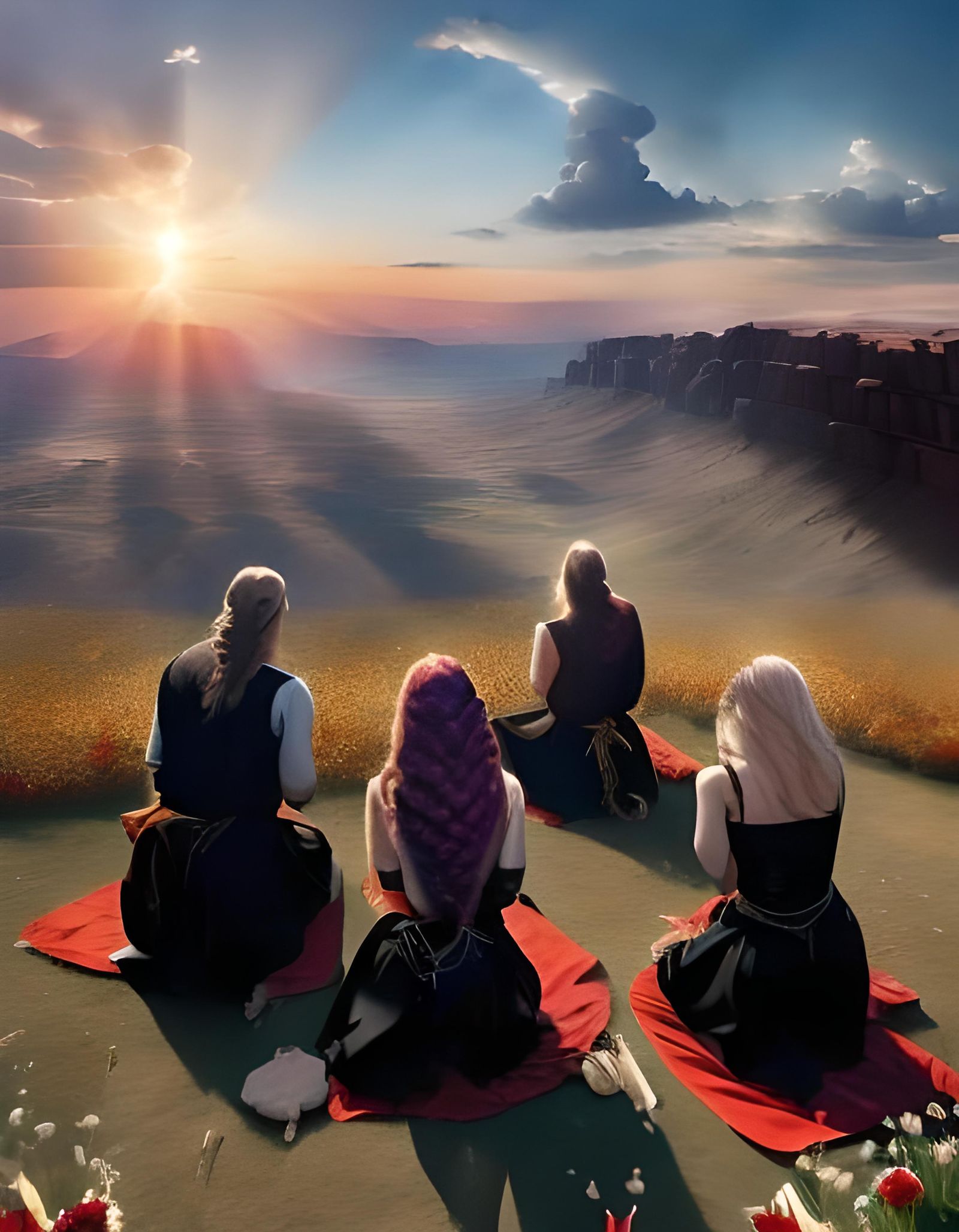 Hopeful Renewal Arises from Desolation