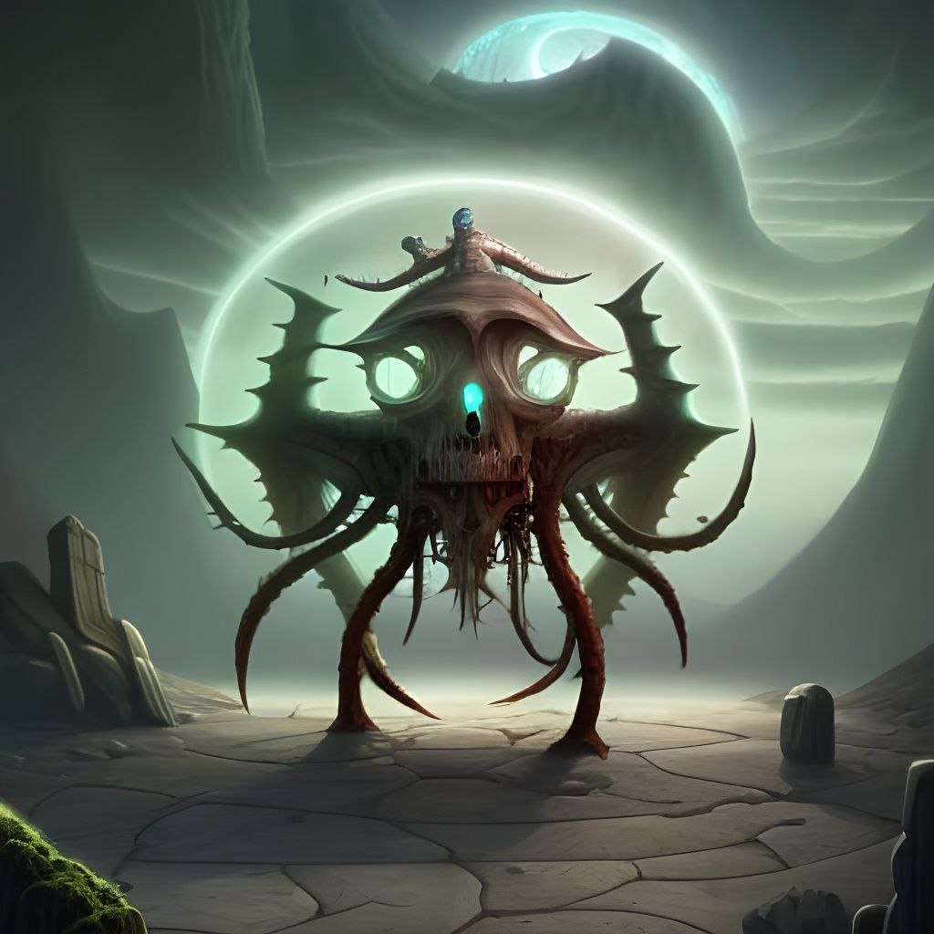 Robotic Octopus in Specimen Jar: Digital Art Masterpiece