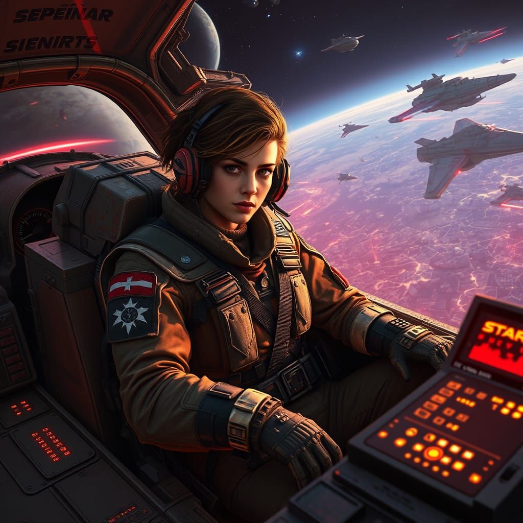 Rogue Ember: Last Flight of Kira Varn in Cyberpunk Space Bat...