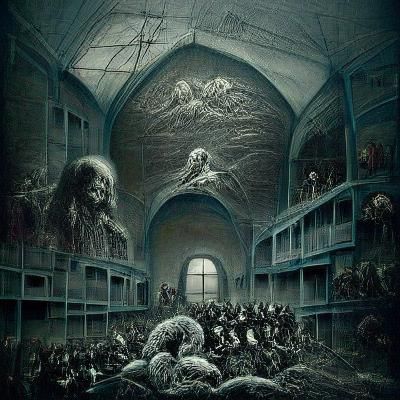Haunted Asylum: Souls of the Damned in Horror Style