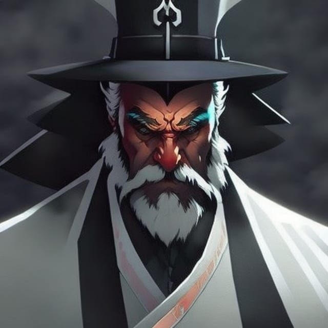 Crow-Headed Mayan God in Dark Fantasy Rococo Style