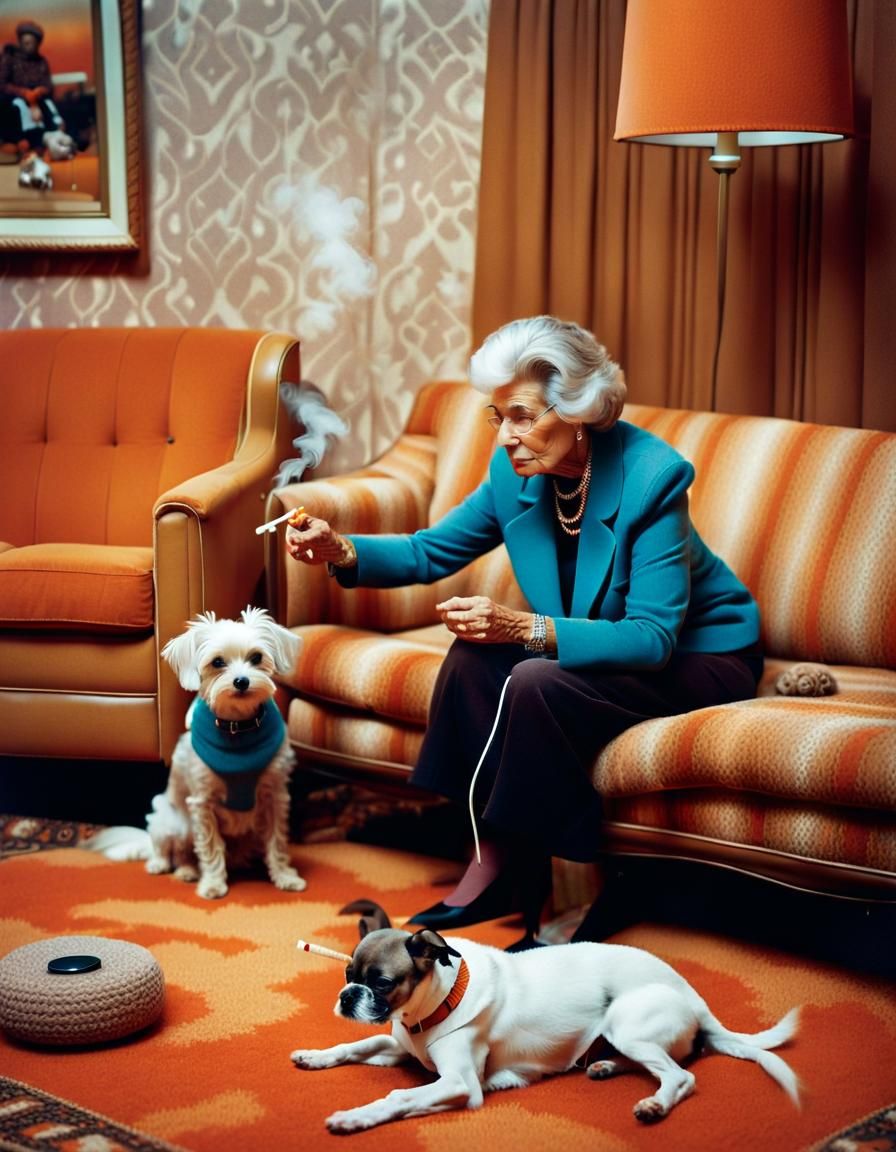 Grandma, it's Jeopardy, chill.