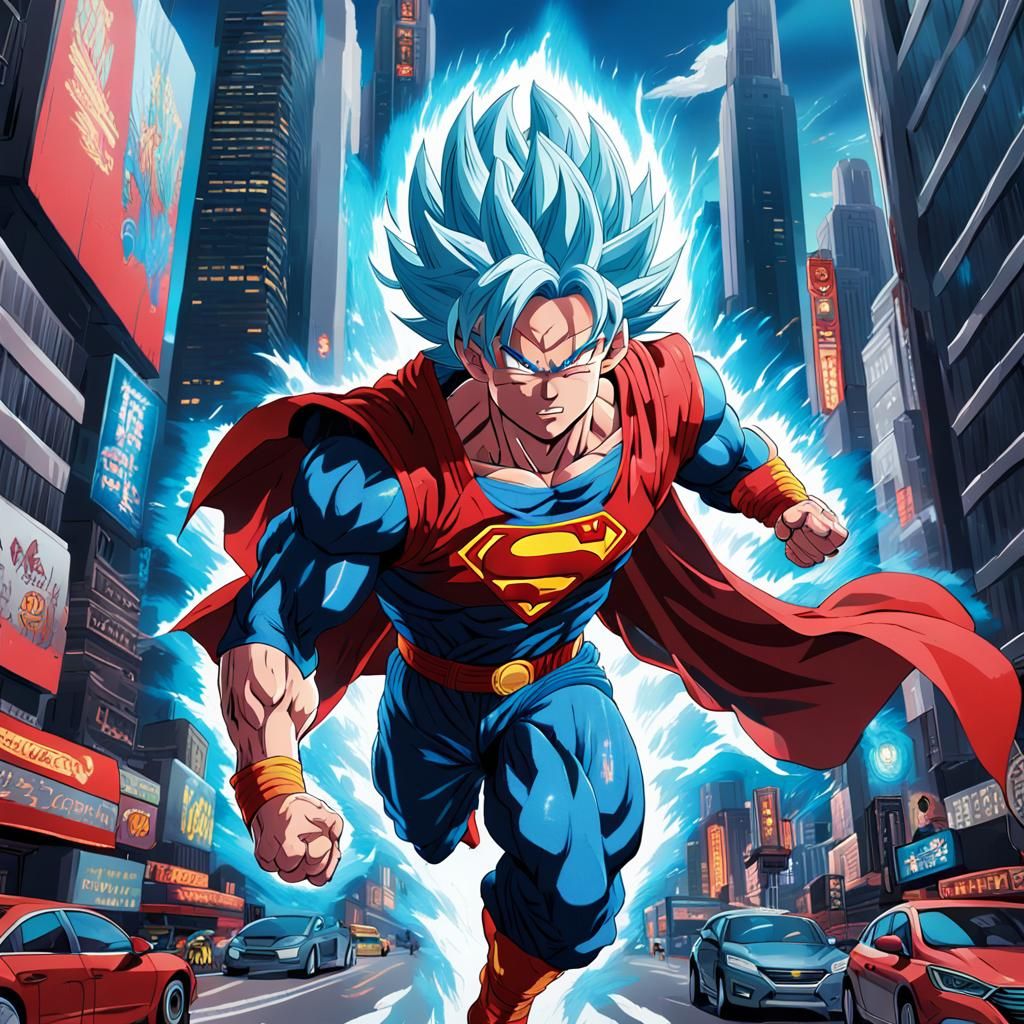 Super Saiyan Warrior as Classic Anime Hero