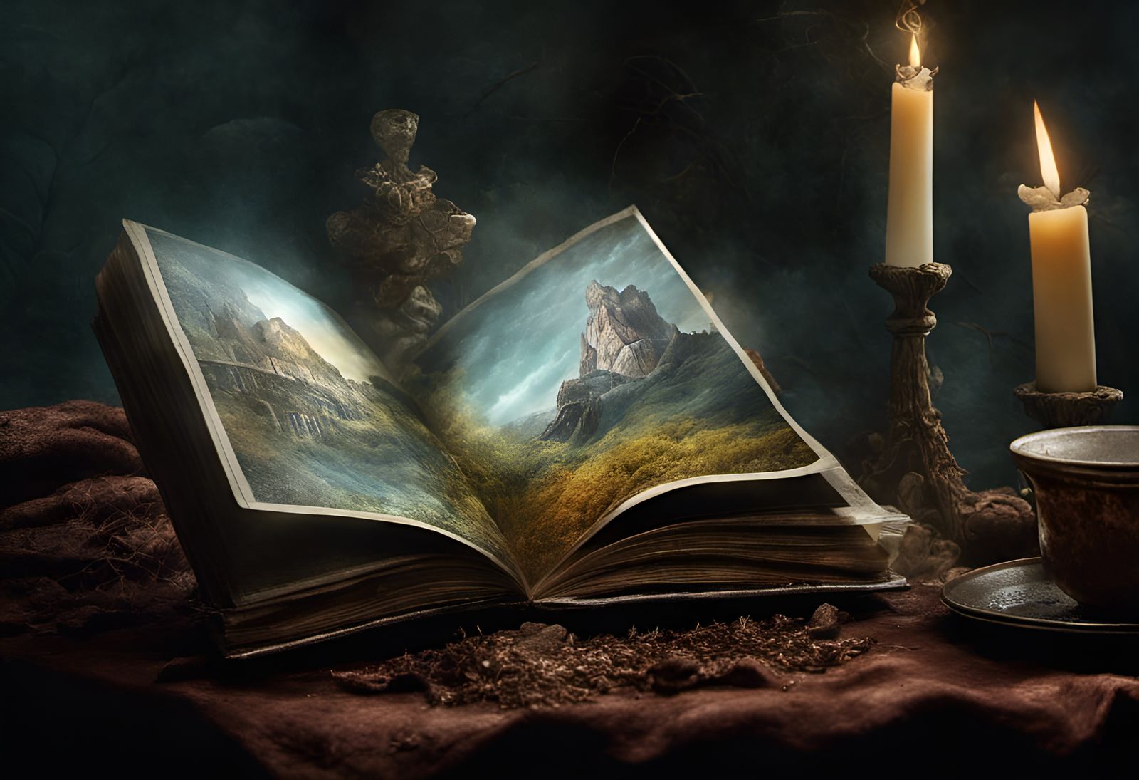 Magical Surrealism with Ethereal Dreamlike Qualities