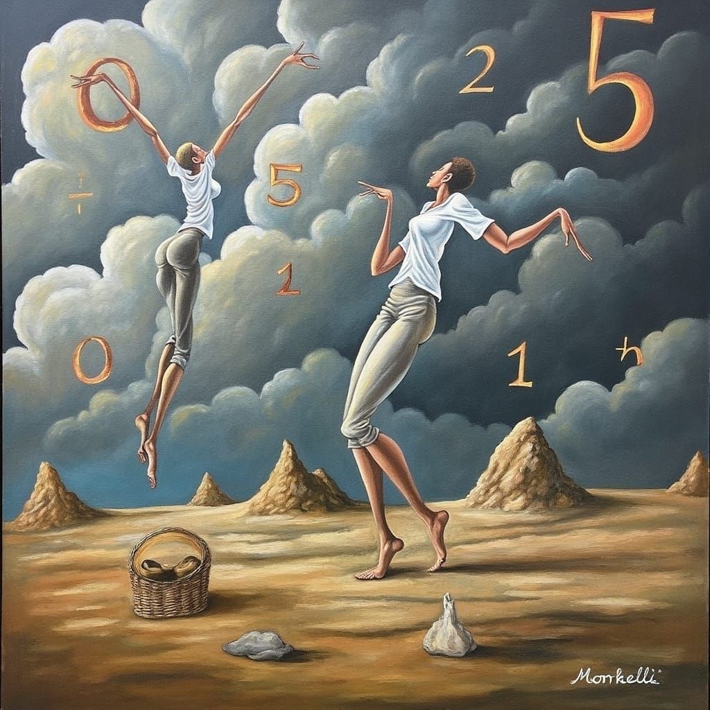 Surreal Math: Equations in a Dali-esque Dreamscape