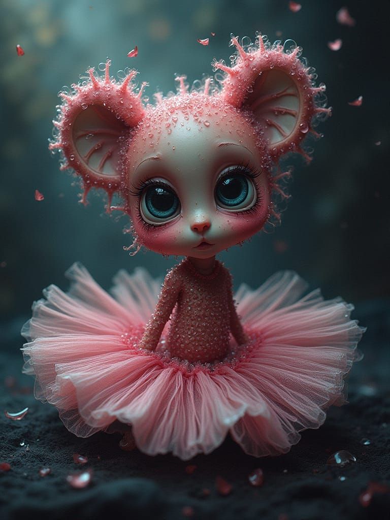 Tessellated Fear Rhythmic Reticulation Tutu Far Too Pretty F...