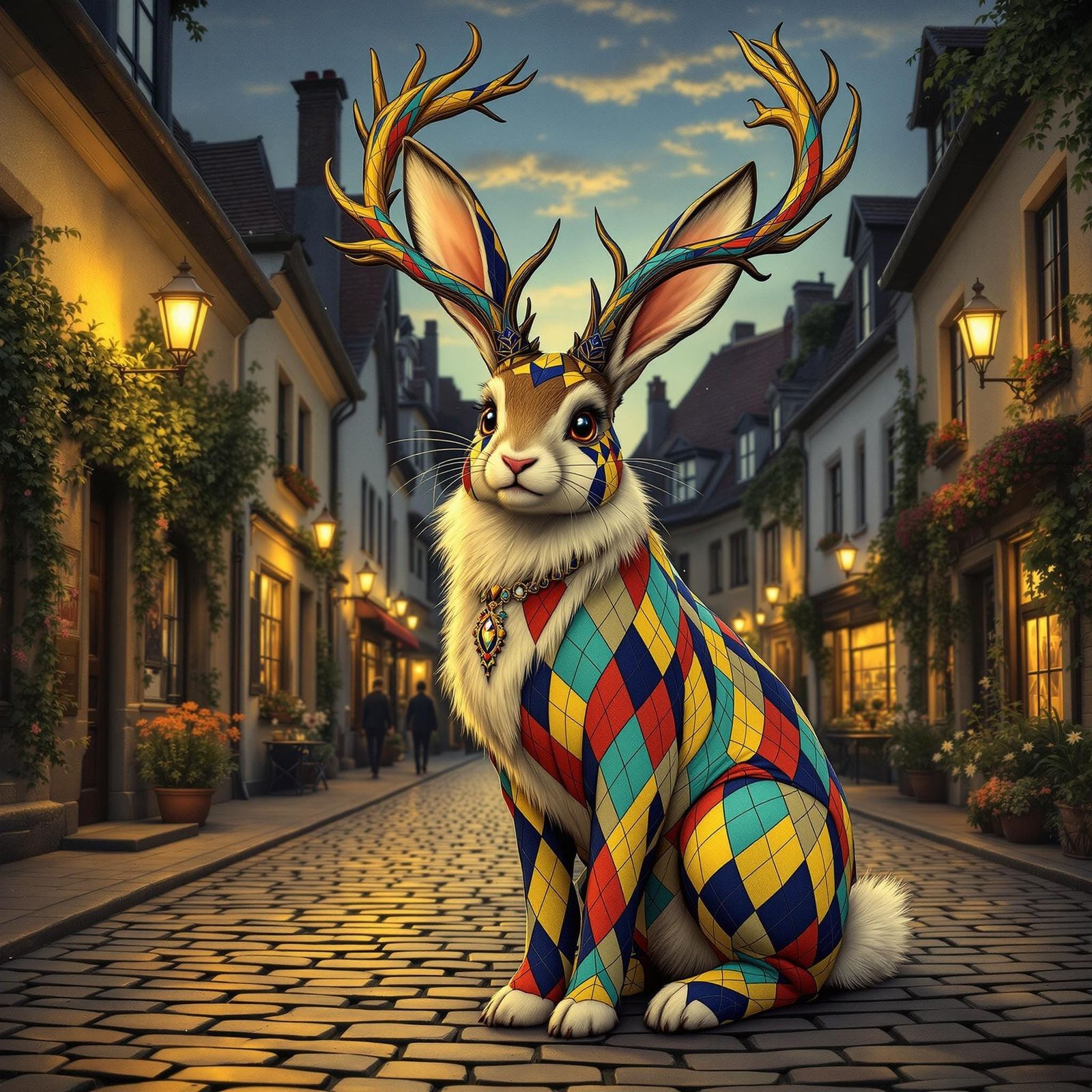 Harlequin Jackalope