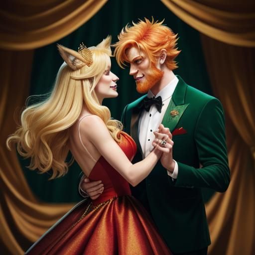 Autumn Formal: Werewolves Dancing in Ball Gowns