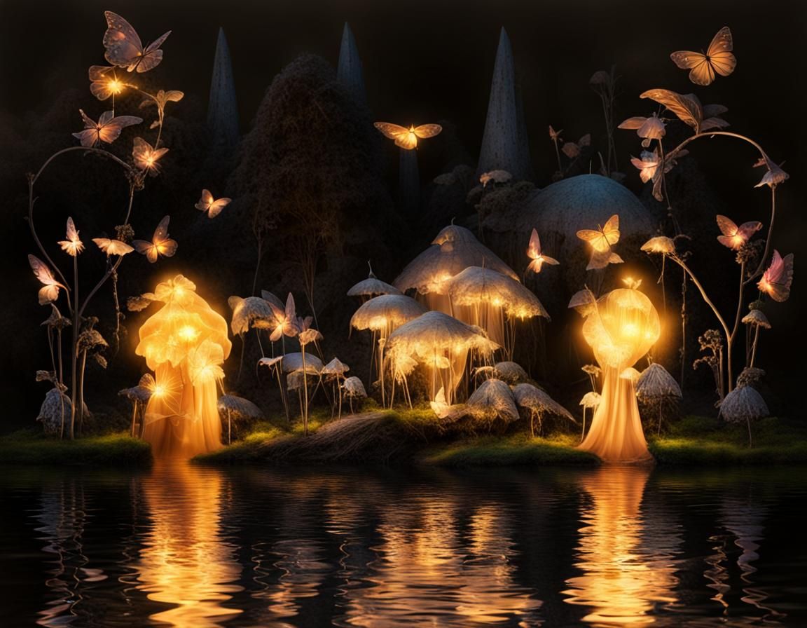 Enchanted Fairy Wonderland Scene