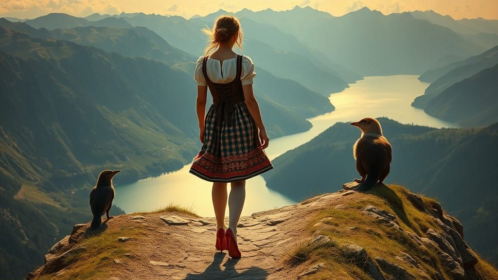 A Young Woman Embarks on a Chilling Alpine Trek in Greg Rutk...