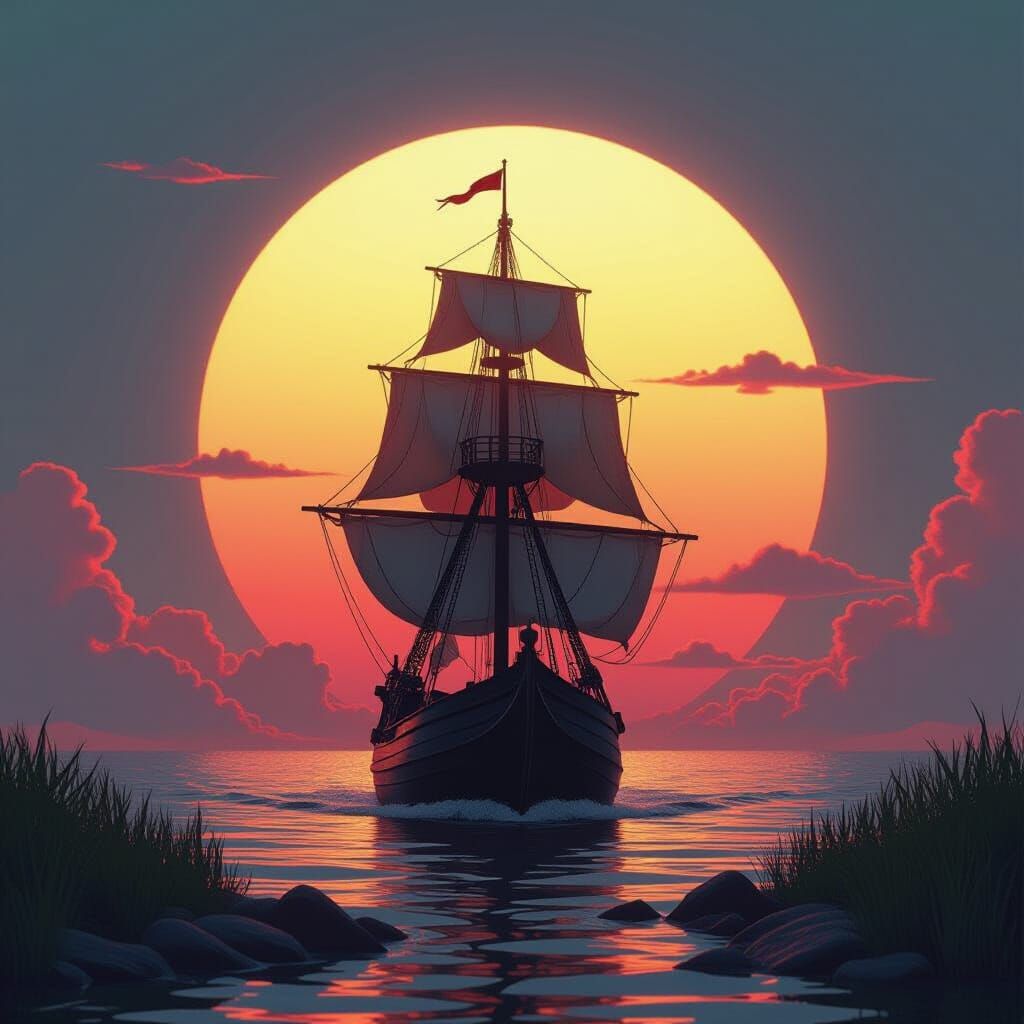 Robin's-Eye View: Baroque 3D Digital Art