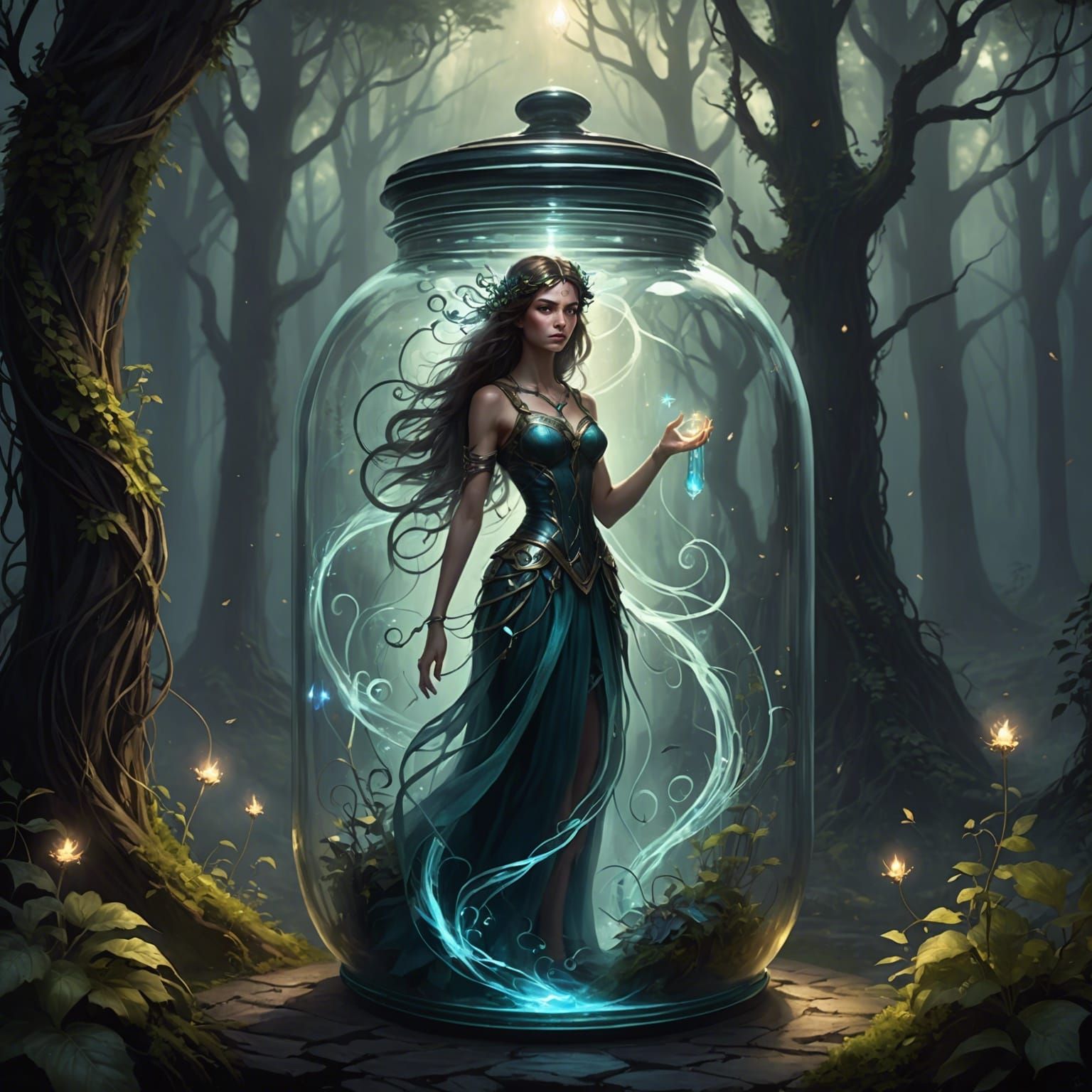 Ethereal Fairy: Giant Jar of Magical Powers