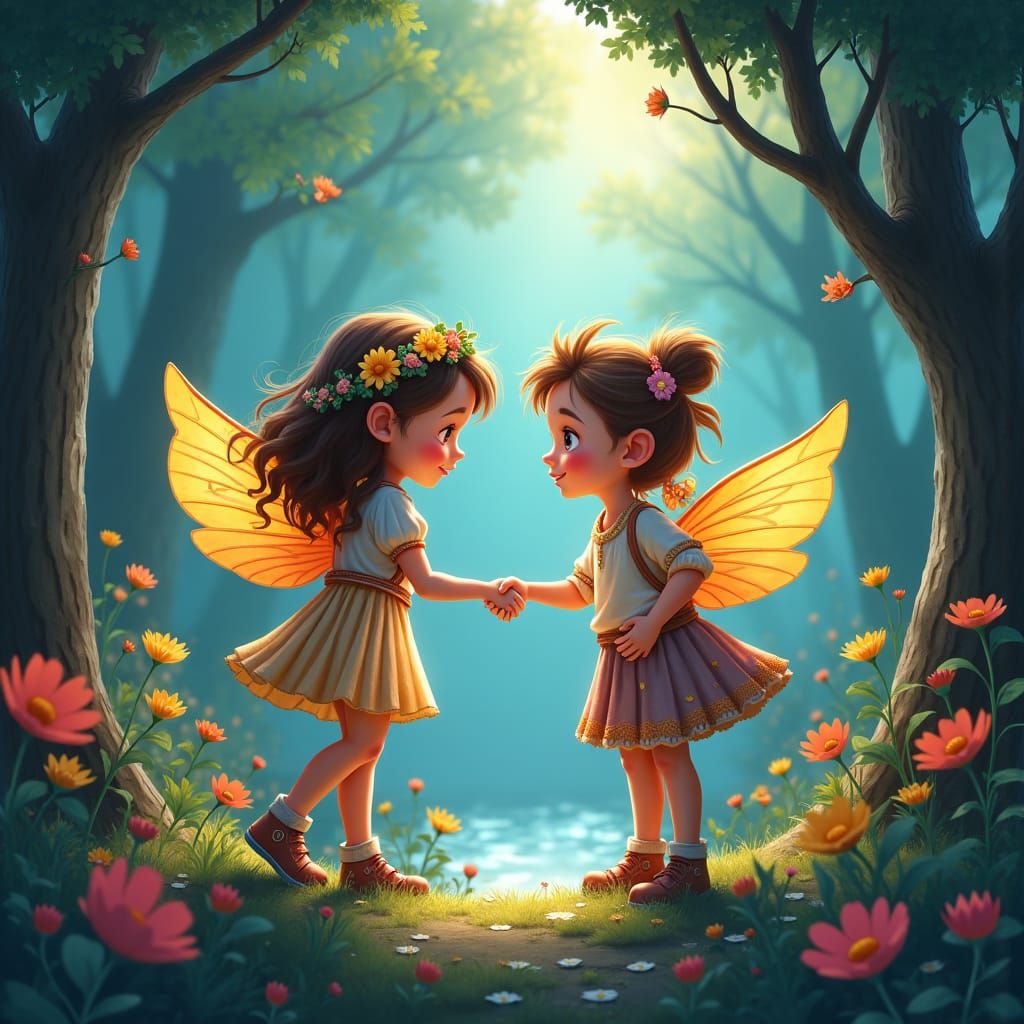 Enchanted Forest Adventure with Luna and Theo