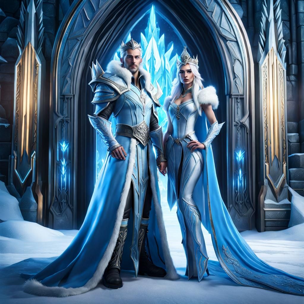 King and Queen of the Ice Elves
