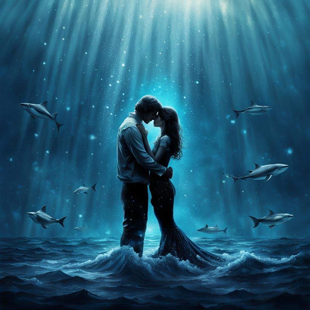 Ethereal Love Amidst Cosmic Tides