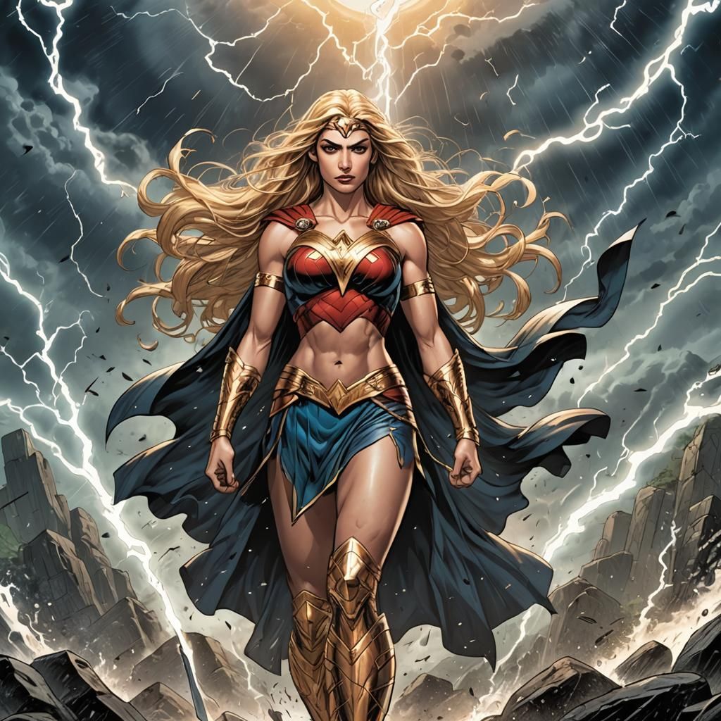 Princess Nina of Themyscira: Viking Storm Master