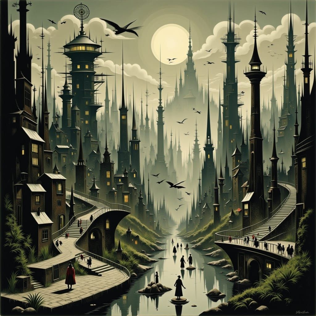 Dreamy Crystal Pathway in Nature