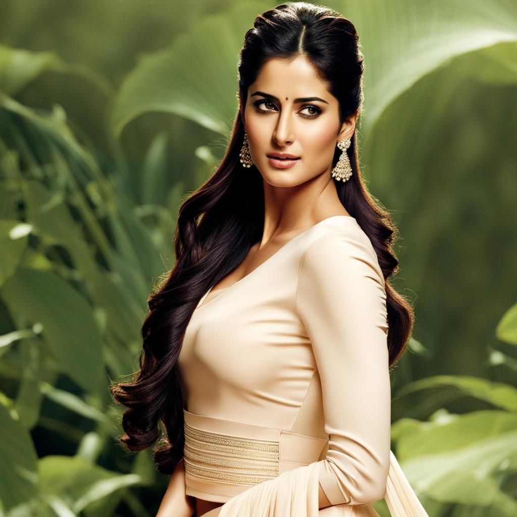 Woman with Ponytail Portrait