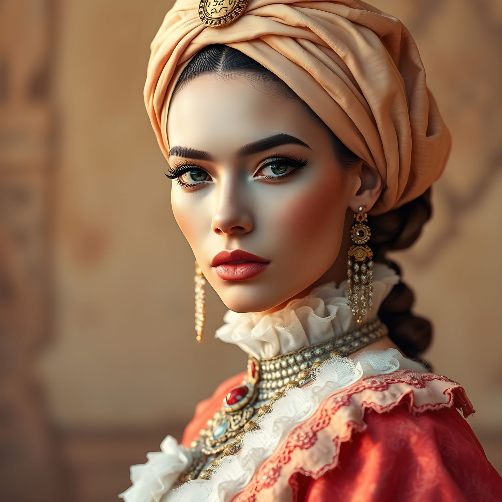 Future Fashionista in Ancient Egyptian Couture