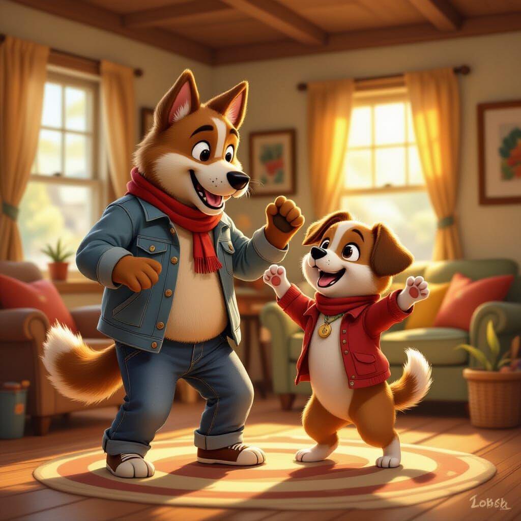 Dogman and Petey's Cozy Dance Party