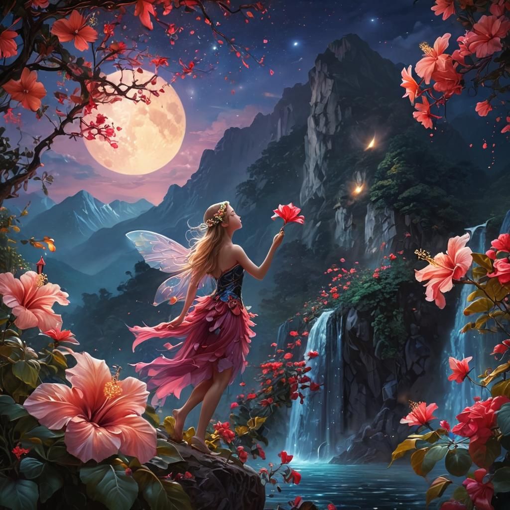 Fairy lost into her own World