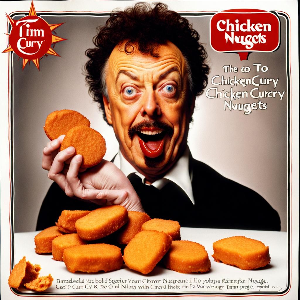 Humorous Ad for Tim Curry Chicken Nuggets