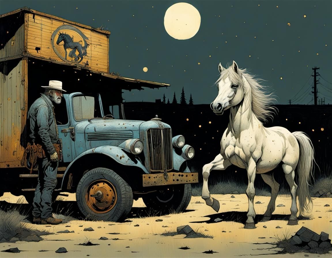 Pony's Wink: Surreal Comic Art