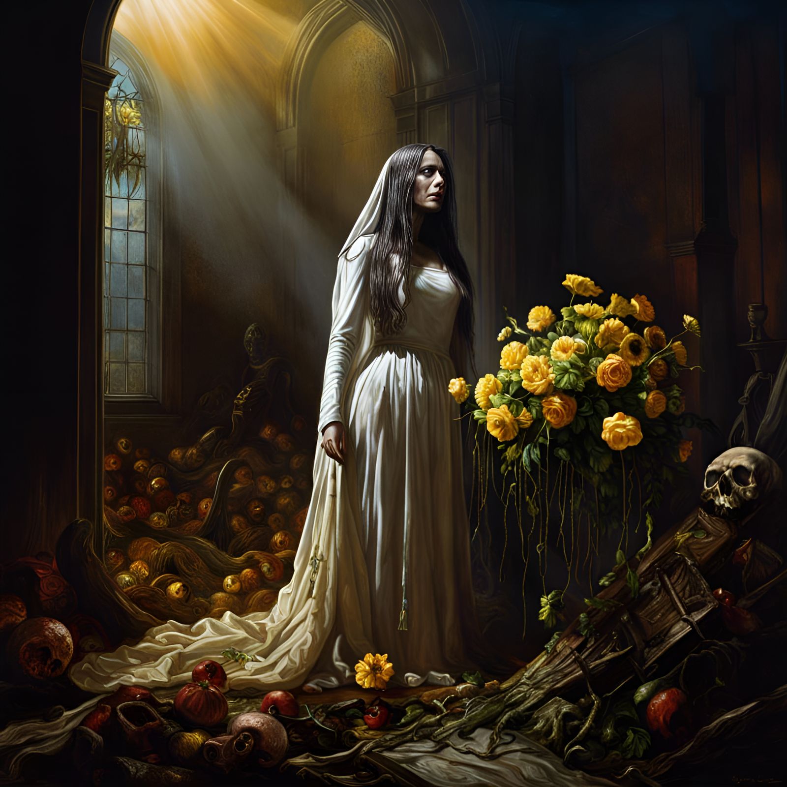 As The Bride Withers