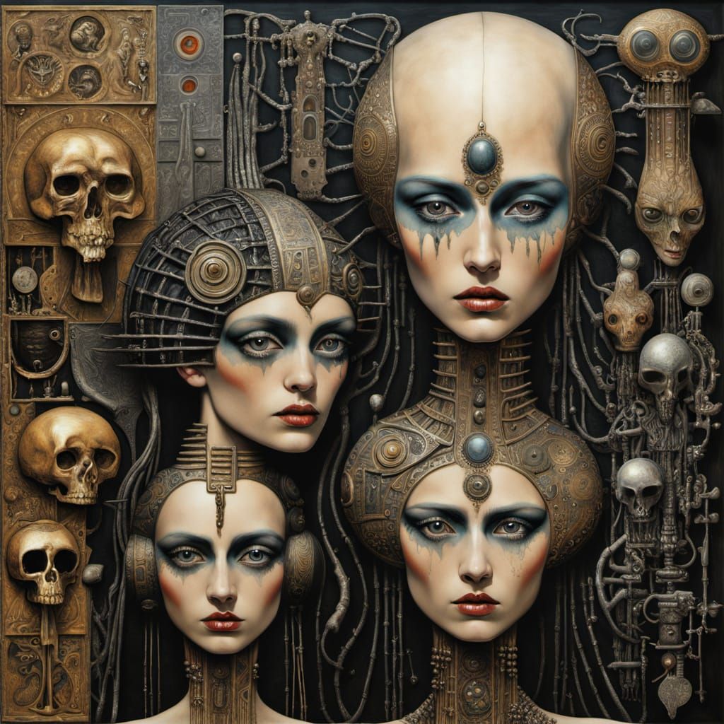 Abstract Fusion: A Blend of Artistic Visions