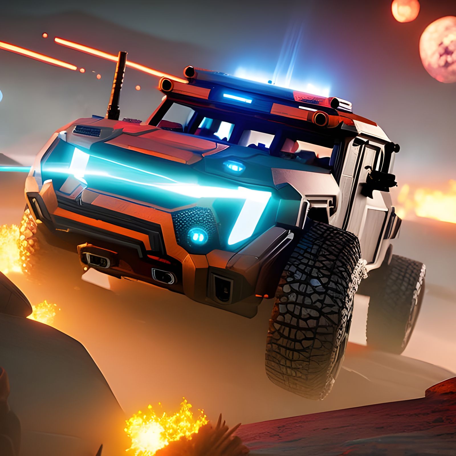 The Martian wars - 2274 AD