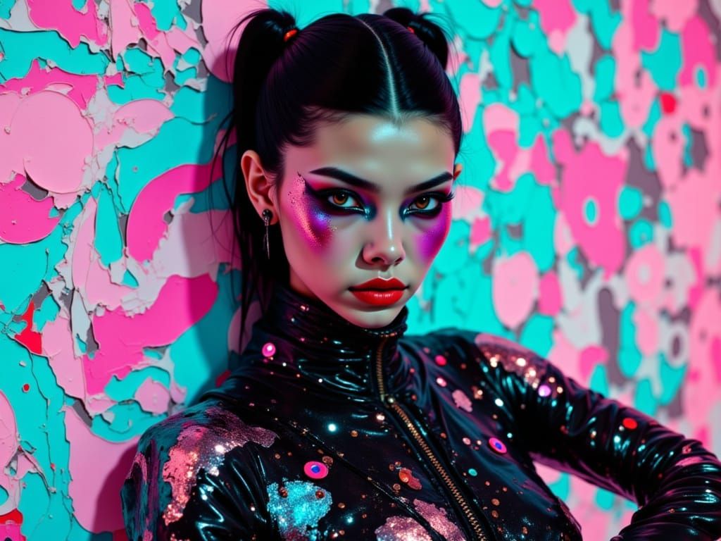 Chungha Commando in Techwear with Pastel Colors